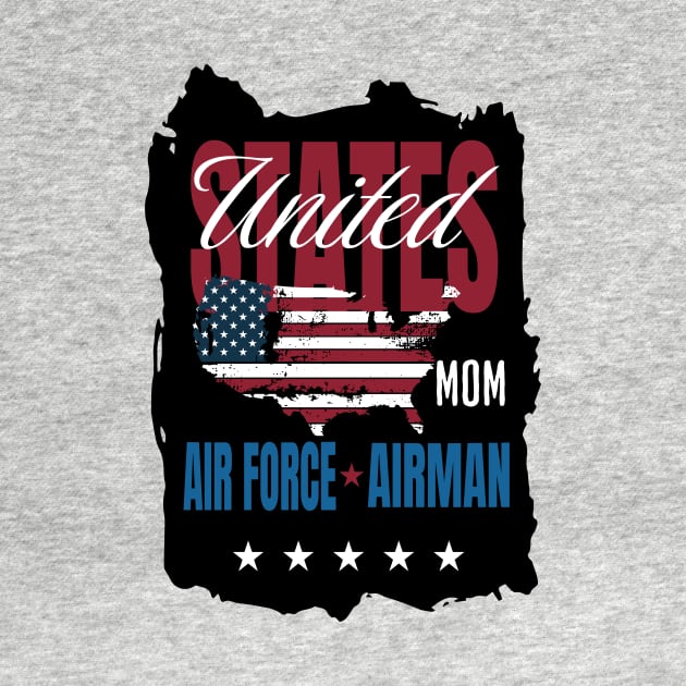 Air Force Airman Mom by SWITPaintMixers